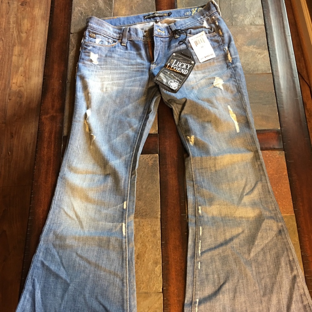 NWT LUCKY Zoe Regular Fit Bell Bottom Jeans